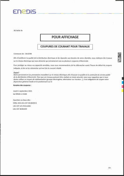 Coupure ENEDIS Mardi 02 septembre 2025pdf