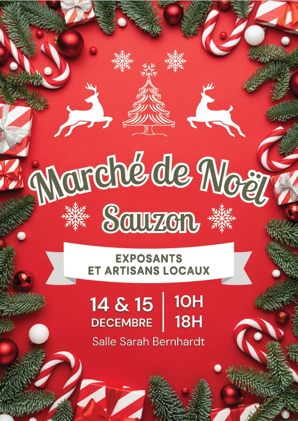 affiche marche noel